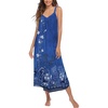 Blue Ethnic Style