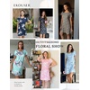 image:imageEkouaer 2 Pack Nightgowns for Women Sleepshirt Short Sleeve Night Shirts Soft Sleep Dress Classic NightDress SXXLFloralpink