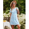 image:imageEkouaer 2 Pack Nightgowns for Women Sleepshirt Short Sleeve Night Shirts Soft Sleep Dress Classic NightDress SXXLFlyingheart