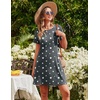 image:imageEkouaer 2 Pack Nightgowns for Women Sleepshirt Short Sleeve Night Shirts Soft Sleep Dress Classic NightDress SXXLStar Grayconstellation