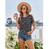 image:imageEkouaer 2 Pack Nightgowns for Women Sleepshirt Short Sleeve Night Shirts Soft Sleep Dress Classic NightDress SXXLStarflower