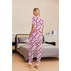 image:imageEkouaer Pajamas for Women Set 2 Piece Lounge Set Short Sleeve Pjs Joggers Long Pants Sleepwear with PocketsPink Rose