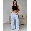 image:imageEkouaer Women Pajama Pants Comfy Pj Bottom with Pockets Stretch Plaid SleepwearCherry Blue Plaid