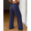 image:imageEkouaer Women Pajama Pants Comfy Pj Bottom with Pockets Stretch Plaid SleepwearNavy Blue