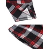 image:imageEkouaer Women Pajama Pants Comfy Pj Bottom with Pockets Stretch Plaid SleepwearPlaid 2