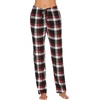 image:imageEkouaer Women Pajama Pants Comfy Pj Bottom with Pockets Stretch Plaid SleepwearPlaid 2