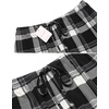 image:imageEkouaer Women Pajama Pants Comfy Pj Bottom with Pockets Stretch Plaid SleepwearPlaid 4