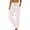 image:imageEkouaer Women Pajama Pants Comfy Pj Bottom with Pockets Stretch Plaid SleepwearPolkadot Bow