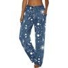 image:imageEkouaer Women Pajama Pants Comfy Pj Bottom with Pockets Stretch Plaid SleepwearStarry Sky