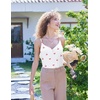 image:imageEkouaer Womens Pajama Sets Sleeveless Pj Set 2 Piece V Neck Adjustable Cami Tops Drawstring Shorts Lingerie SleepwearZcherry