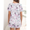 image:imageEkouaer Womens Pajamas Sets Short Sleeve Pjs Two Piece Sleepwear Casual Lounge Sets With PocketsDog