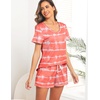 image:imageEkouaer Womens Pajamas Sets Short Sleeve Pjs Two Piece Sleepwear Casual Lounge Sets With PocketsWave