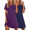 Navy Blue+dark Purple
