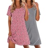 Pink Heart+light Grey