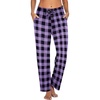 Black and Purple Plaid