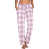 Pink and White Plaid