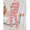 image:imageEkouaer 2 Pack Pajama Sets for WomenLong Sleeve Top With Jogger Pants Lounge Set Sleepwear with PocketsChristmas Snowmanred Deer