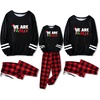 image:imageEkouaer Family Christmas Pajamas Matching Sets Long Sleeve Couple Pjs Holiday Sleepwear Soft Loungewear with PocketsBlack Red Plaid