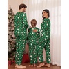 image:imageEkouaer Family Christmas Pajamas Matching Sets Long Sleeve Couple Pjs Holiday Sleepwear Soft Loungewear with PocketsGreenchristmas