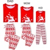 image:imageEkouaer Family Christmas Pajamas Matching Sets Long Sleeve Couple Pjs Holiday Sleepwear Soft Loungewear with PocketsRed Whiteelk