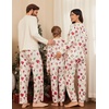 image:imageEkouaer Family Christmas Pajamas Matching Sets Womens Mens Pjs Long Sleeve Sleepwear Holiday Lounge SetsChristmas Elements