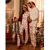 image:imageEkouaer Family Christmas Pajamas Matching Sets Womens Mens Pjs Long Sleeve Sleepwear Holiday Lounge SetsChristmas Elements