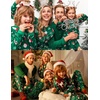 image:imageEkouaer Family Christmas Pajamas Matching Sets Womens Mens Pjs Long Sleeve Sleepwear Holiday Lounge SetsGreenchristmas