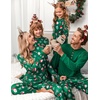 image:imageEkouaer Family Christmas Pajamas Matching Sets Womens Mens Pjs Long Sleeve Sleepwear Holiday Lounge SetsGreenchristmas