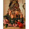image:imageEkouaer Family Christmas Pajamas Matching Sets Womens Mens Pjs Long Sleeve Sleepwear Holiday Lounge SetsGreendean Santa