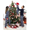 image:imageEkouaer Family Christmas Pajamas Matching Sets Womens Mens Pjs Long Sleeve Sleepwear Holiday Lounge SetsNavy