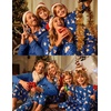 image:imageEkouaer Family Christmas Pajamas Matching Sets Womens Mens Pjs Long Sleeve Sleepwear Holiday Lounge SetsNavypolar Bear
