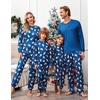 image:imageEkouaer Family Christmas Pajamas Matching Sets Womens Mens Pjs Long Sleeve Sleepwear Holiday Lounge SetsNavypolar Bear