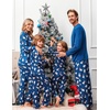 image:imageEkouaer Family Christmas Pajamas Matching Sets Womens Mens Pjs Long Sleeve Sleepwear Holiday Lounge SetsNavypolar Bear