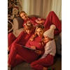 image:imageEkouaer Family Christmas Pajamas Matching Sets Womens Mens Pjs Long Sleeve Sleepwear Holiday Lounge SetsRed