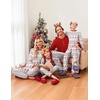 image:imageEkouaer Family Christmas Pajamas Matching Sets Womens Mens Pjs Long Sleeve Sleepwear Holiday Lounge SetsRed Elk