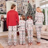image:imageEkouaer Family Christmas Pajamas Matching Sets Womens Mens Pjs Long Sleeve Sleepwear Holiday Lounge SetsRed Elk