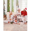 image:imageEkouaer Family Christmas Pajamas Matching Sets Womens Mens Pjs Long Sleeve Sleepwear Holiday Lounge SetsRed Elk