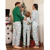 image:imageEkouaer Family Christmas Pajamas Matching Sets Womens Mens Pjs Long Sleeve Sleepwear Holiday Lounge SetsWhite Christmas Tree