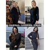 image:imageEkouaer Lounge Sets for Women 2 Piece Jogger Pajama Long Sleeve Pants Loungewear Sweatsuits Casual Matching OutfitsBlack
