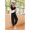 image:imageEkouaer Lounge Sets for Women 2 Piece Jogger Pajama Long Sleeve Pants Loungewear Sweatsuits Casual Matching OutfitsBlack