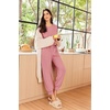 image:imageEkouaer Lounge Sets for Women 2 Piece Jogger Pajama Long Sleeve Pants Loungewear Sweatsuits Casual Matching OutfitsDusty Pink