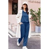 image:imageEkouaer Lounge Sets for Women 2 Piece Outfits 2024 Long Sleeve Top with Pants Sweatsuit Tracksuit SXXLNavy