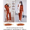 image:imageEkouaer Lounge Sets for Women Comfy Ribbed Knit Pajamas Fall Long Sleeve Sleepwear 2 Piece Casual LoungewearSXXLCaramel