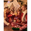 image:imageEkouaer Matching Family Sets Christmas Pajamas Set Xmas PJS Sleepwear Soft Christmas Matching Jammies01 Red Santa Claus