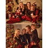 image:imageEkouaer Matching Family Sets Christmas Pajamas Set Xmas PJS Sleepwear Soft Christmas Matching JammiesChristmas Tree Plaid