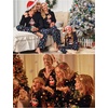 image:imageEkouaer Matching Family Sets Christmas Pajamas Set Xmas PJS Sleepwear Soft Christmas Matching JammiesNaughty Santa Claus