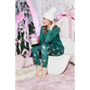 image:imageEkouaer Pajama Sets for Women 2 Piece Plaid Pjs Long Sleeve Lounge Sets Comfy Gingham Nightwear with PocketsChristmas Reindeer