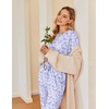 image:imageEkouaer Pajamas for Women Set 2 Pack Lounge Set Short Sleeve Pjs Joggers Long Pants Loungepwear with PocketsPink Lovewhite Butterfly