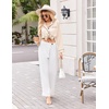 image:imageEkouaer Silk Pajamas for Women Classic Button Down Satin Pajama Sets Long Sleeve Lounge SetChampagne