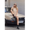 image:imageEkouaer Two Piece Shorts Set for Women Summer Lounge Set Casual Sleeveless Tank Top 2026 Matching Outfits SXXLBeige